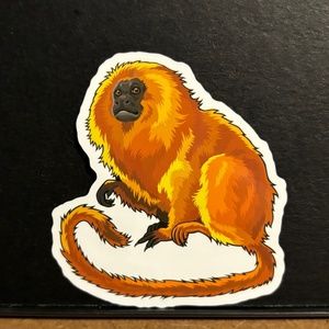 GOLDEN LION TAMAIN STICKER